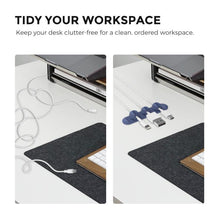 Load image into Gallery viewer, AhaStyle PT-CY15 3 In 1 Magnetic Silicone Cable Organizer Desktop Cable Storage Stand