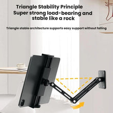 Load image into Gallery viewer, 4-12.9 Inch Aluminum Alloy Rotating Cantilever Wall Mount For Phones And Tablets, Long Version, Short Version