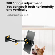 Load image into Gallery viewer, 4-12.9 Inch Aluminum Alloy Rotating Cantilever Wall Mount For Phones And Tablets, Long Version, Short Version
