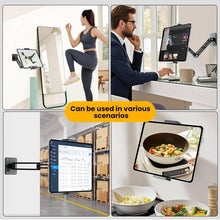 Load image into Gallery viewer, 4-12.9 Inch Aluminum Alloy Rotating Cantilever Wall Mount For Phones And Tablets, Long Version, Short Version