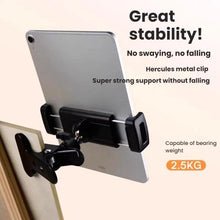 Load image into Gallery viewer, Metal Clamp Gimbal Desktop Holder, For Phones, For Phones And Tablets