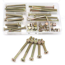 Load image into Gallery viewer, 50pcs /Set M6 Colored Zinc Round Head Hexagon Socket Screw Set, 50pcs /Set