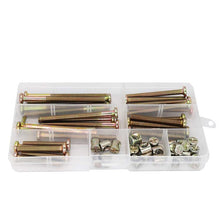 Load image into Gallery viewer, 50pcs /Set M6 Colored Zinc Round Head Hexagon Socket Screw Set, 50pcs /Set