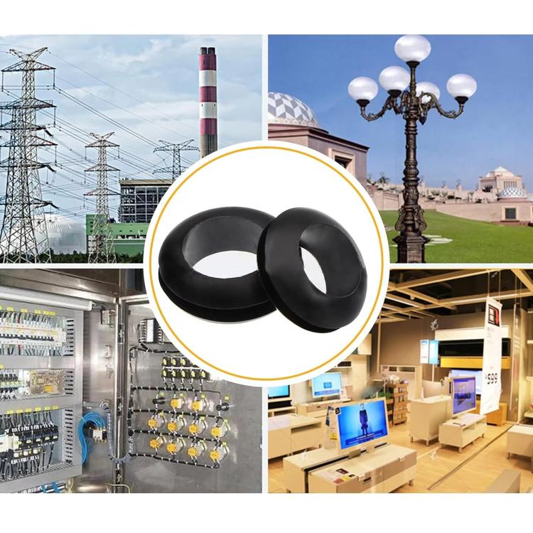 260pcs /Set Double-Sided O-Ring Rubber Sealing Waterproof Conduit Rings, 260pcs /Set