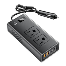 Load image into Gallery viewer, DC12V 200W Fast Charging QC3.0 PD Car Cigarette Lighter Portable Inverter, 110V US Plug, 220V Universal