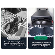 Load image into Gallery viewer, For Tesla Model 3/Y Armrest Modification Glasses Storage Pocket
