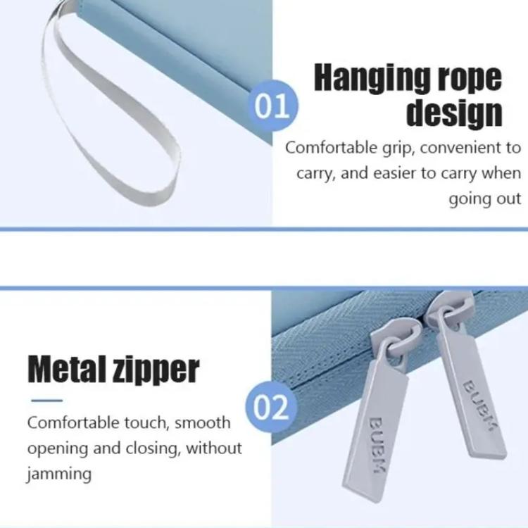 BUBM BM01211003 Waterproof Anti-Slip Tablet Bag Simple Portable Storage Bag