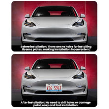 Load image into Gallery viewer, For Tesla 2024+ Model 3 Highland US Standard Punch-Free License Plate Frame