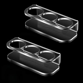 3-Hole Acrylic Tabletop Bottle Storage Stand, 3-Hole
