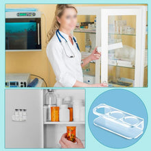 Load image into Gallery viewer, 3-Hole Acrylic Tabletop Bottle Storage Stand, 3-Hole