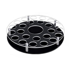 Load image into Gallery viewer, 25-hole Wine Glass Tray Stand With Center Bottle Slot, YX183 1pc