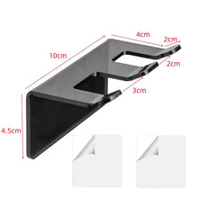 Load image into Gallery viewer, Self-Adhesive Acrylic Bathroom Wall Razor Storage Stand, 1pc, 2pcs