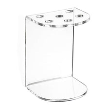 Load image into Gallery viewer, 6-Hole Acrylic Scissor Barber Tool Storage Display Stand, 1pc, 2pcs