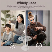 Load image into Gallery viewer, 11-Hole Acrylic Wall-Mounted Scissor Barber Tool Storage Display Stand, 1pc, 2pcs