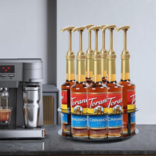 Load image into Gallery viewer, Coffee Syrup Kitchen Acrylic Countertop Round Bottle Holder, YX175