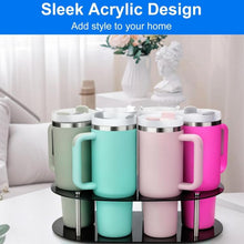Load image into Gallery viewer, Desktop Water Bottle Storage Stand, YX174 Black, YX174 Transparent