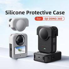 Load image into Gallery viewer, For DJI Osmo 360 Camera aMagisn Silicone Body Cover Set with Lens Cap &amp; Neck Lanyard