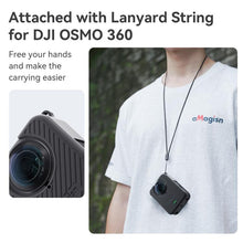 Load image into Gallery viewer, For DJI Osmo 360 Camera aMagisn Silicone Body Cover Set with Lens Cap &amp; Neck Lanyard