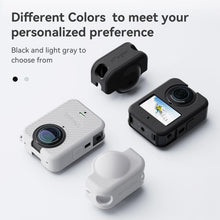 Load image into Gallery viewer, For DJI Osmo 360 Camera aMagisn Silicone Body Cover Set with Lens Cap &amp; Neck Lanyard
