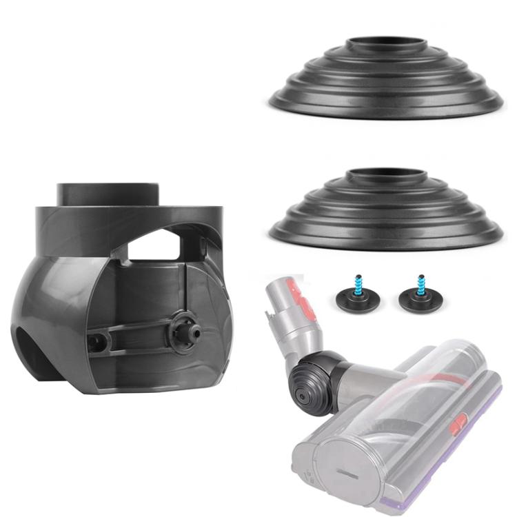 For Dyson V15/V11/V10/G5 100W High Torque Cleaner Head V-Ball Connector Replacement Parts, Connector, Connector+V-Ball Wheel Side