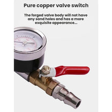 Load image into Gallery viewer, Truck Tire Extended Quick-Inflation Rod With Tire Pressure Gauge