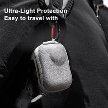 Load image into Gallery viewer, For Insta360 GO Ultra Carrying Case Shockproof EVA Portable Travel Storage Bag With Carabiner Clip, Carrying Case Gray