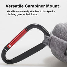 Load image into Gallery viewer, For Insta360 GO Ultra Carrying Case Shockproof EVA Portable Travel Storage Bag With Carabiner Clip, Carrying Case Gray