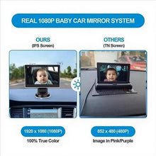 Load image into Gallery viewer, 4.3 inch HD 1080P Car Baby Monitor, With USB