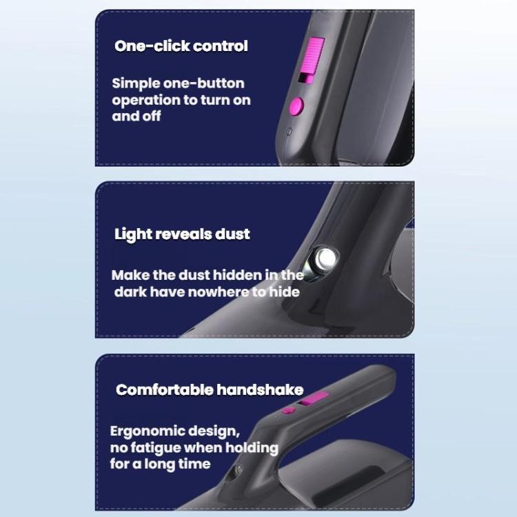 Small Powerful Handheld Vacuum Cleaner For Car And Desktop Use, 7500PA Brushed