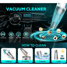 Load image into Gallery viewer, 3.8m Corded Handheld Car Vacuum Cleaner with Brushless Motor