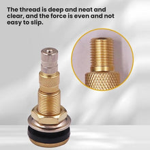 Load image into Gallery viewer, Agricultural Vehicle Vacuum Tire Full Copper Valves, American Standard