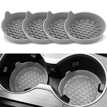 Load image into Gallery viewer, 4pcs Anti-squeak Anti-slip Car Coaster With Handle