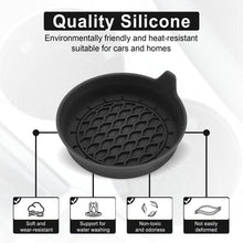 Load image into Gallery viewer, 4pcs Anti-squeak Anti-slip Car Coaster With Handle
