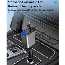 Load image into Gallery viewer, PD30W Car Charger With Retractable Cable, TYPE-C+8 Pin, TYPE-C+TYPE-C, 8 Pin+8 Pin