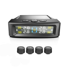 Load image into Gallery viewer, Automotive TPMS Four-Tire Pressure Monitor, Beep Sound Version External Sensor, Voice Version External Sensor, Beep Sound Version Internal Sensor, Voice Version Internal Sensor