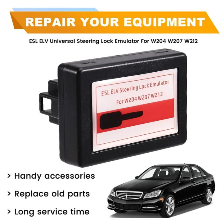 For Mercedes-Benz Steering Lock Emulator Steering Lock Simulator Replacement, For W204、W207、W212