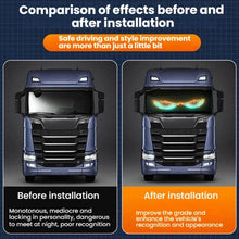 Load image into Gallery viewer, USB Car-mounted Dynamic Demon Eye Car Sticker LED Indicator Light
