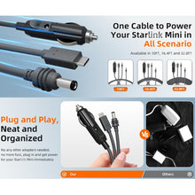 Load image into Gallery viewer, 3 In 1 TYPE-C To DC Cigarette Lighter Car Charger For Starlink 4th GEN Mini, 3m, 5m
