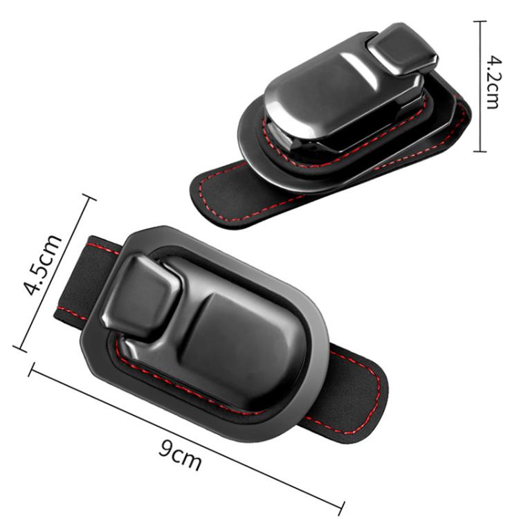 Car Sun Visor Glasses Holder Storage Decoration