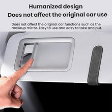 Load image into Gallery viewer, Car Sun Visor Glasses Holder Storage Decoration
