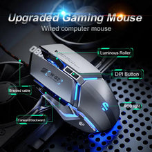 Load image into Gallery viewer, Inphic W-02 USB Wired Mouse Gaming Macro-Programmable Illuminated Computer Mice