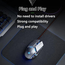 Load image into Gallery viewer, Inphic W-02 USB Wired Mouse Gaming Macro-Programmable Illuminated Computer Mice