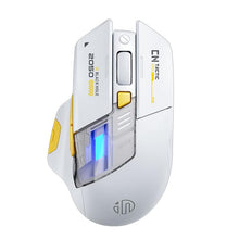 Load image into Gallery viewer, Inphic Bluetooth Wireless Mouse Office &amp; Gaming LED Charging Mice, Dual Mode White, Tri-Mode Black, Tri-Mode White
