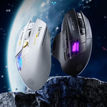 Load image into Gallery viewer, Inphic Bluetooth Wireless Mouse Office &amp; Gaming LED Charging Mice, Dual Mode White, Tri-Mode Black, Tri-Mode White