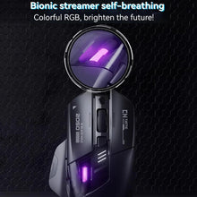 Load image into Gallery viewer, Inphic Bluetooth Wireless Mouse Office &amp; Gaming LED Charging Mice, Dual Mode White, Tri-Mode Black, Tri-Mode White