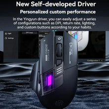 Load image into Gallery viewer, Inphic Bluetooth Wireless Mouse Office &amp; Gaming LED Charging Mice, Dual Mode White, Tri-Mode Black, Tri-Mode White
