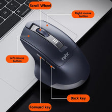 Load image into Gallery viewer, Inphic M9 2.4G Wireless Mouse Business Office Home Ergonomic Mute Computer Mice, M9