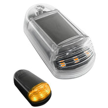 Load image into Gallery viewer, Solar-Powered Roof Warning Light LED Roof Strobe Light For Trucks Pickups, Transparent Yellow Light, Transparent White Light, Transparent 7 Colors, Transparent Black Yellow Light, Transparent Black White Light, Transparent Black 7 Colors