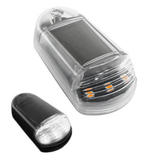 Load image into Gallery viewer, Solar-Powered Roof Warning Light LED Roof Strobe Light For Trucks Pickups, Transparent Yellow Light, Transparent White Light, Transparent 7 Colors, Transparent Black Yellow Light, Transparent Black White Light, Transparent Black 7 Colors