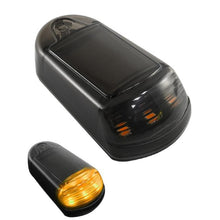 Load image into Gallery viewer, Solar-Powered Roof Warning Light LED Roof Strobe Light For Trucks Pickups, Transparent Yellow Light, Transparent White Light, Transparent 7 Colors, Transparent Black Yellow Light, Transparent Black White Light, Transparent Black 7 Colors